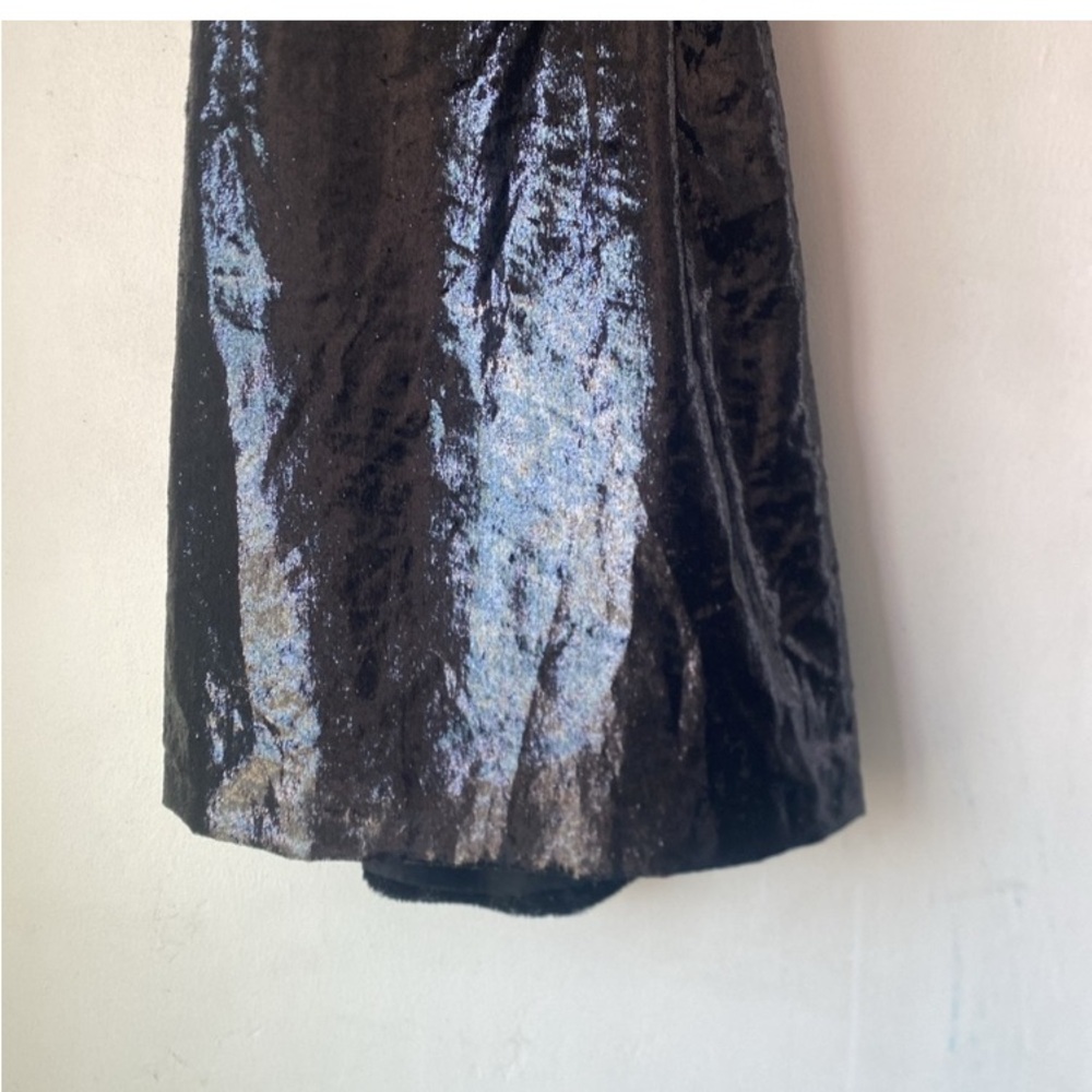 Zara L Shimmer Velvet Backless Dress - Picture 8 of 16